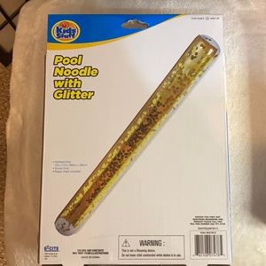 2/$20 Pool Noodle with gold glitter